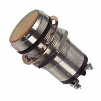 Dialight - 5561703304 - LED PNL MT 1" 12V WT FLAT YEL