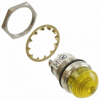 Dialight - 5563704324F - LED 1" DOME YEL PMI 24V C1D2