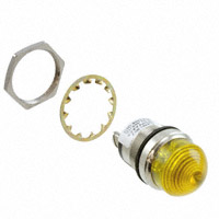 Dialight - 5563705324F - LED 1" DOME YEL PMI 125V C1D2