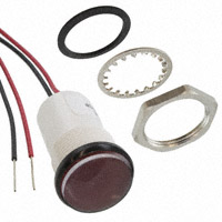 Dialight - 5571104203F - LED MINI PANEL RED 28V .7" MNT