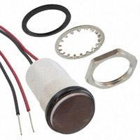 Dialight - 5571303203F - LED PNL MT 11/16" 12V WT YELLOW