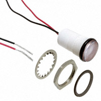 Dialight - 5571304203F - LED MINI PANEL IND GREEN 28V