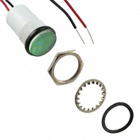 Dialight - 5571603203 - LED PNL MT 11/16" 12V WT GREEN