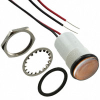 Dialight - 5571703203 - LED PNL MT 11/16" 12V WT YELLOW