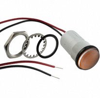 Dialight - 5571702203 - LED PNL MT 11/16" 5V WT YELLOW