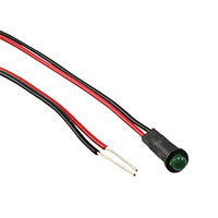 Dialight - 5580201810F - LED PANEL IND GRN DIFF SNAP-IN