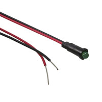 Dialight - 5580202023F - LED PMI SNAP-IN GREEN PVC FREE