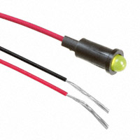 Dialight - 5580301027F - LED PMI SNAP-IN YELLOW PVC FREE