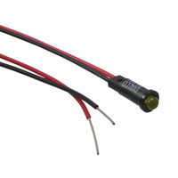 Dialight - 5580302003F - LED PANEL IND YLW DIFF SNAP-IN