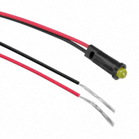 Dialight - 5580302023F - LED PMI SNAP-IN YELLOW PVC FREE