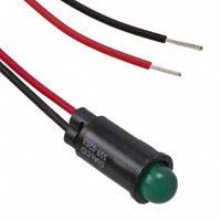 Dialight - 5590203027F - LED PMI SNAP-IN GRN PVC FREE