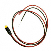 Dialight - 5590302007F - LED SNAP-IN PANEL 5MM 5V YLW