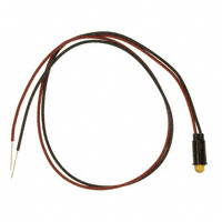 Dialight - 5590303007F - LED SNAP-IN PANEL 5MM 12V YLW