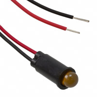 Dialight - 5590303023F - LED PMI SNAP-IN YLW PVC FREE