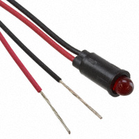 Dialight - 5591101007F - LED PANEL RED DIFF SNAP-IN 14"LD