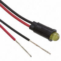 Dialight - 5591201003F - LED PANEL YLW DIFF 1.9V SNAP 6"L