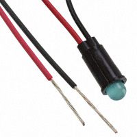 Dialight - 5591301003F - LED PANEL GRN DIFF 1.8V SNAP 6"L