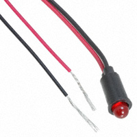 Dialight - 5592101003F - LED PANEL RED DIFF 2.2V SNAP 6"L