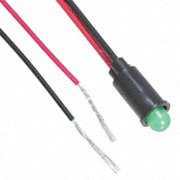 Dialight - 5592201003F - LED PANEL GRN DIFF 2.1V SNAP 6"L