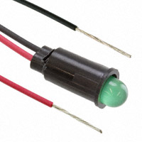 Dialight - 5595201027F - LED PMI SNAP-IN GRN PVC FREE