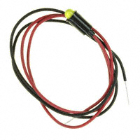 Dialight - 5595301007F - LED SNAP-IN PANEL 5MM 3V YELLOW