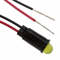 Dialight - 5595301027F - LED PMI SNAP-IN YLW PVC FREE