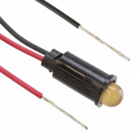 Dialight - 5595401027F - LED PMI SNAP-IN ORANGE PVC FREE