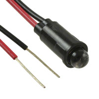 Dialight - 5595501007F - LED PMI SNAP-IN 635NM RED .250"