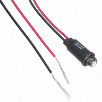 Dialight - 5596101027F - LED PMI SNAP-IN RED PVC FREE