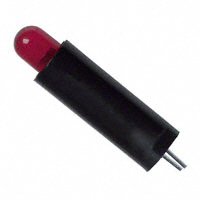 Dialight - 5611101100F - LED 5MM VERT LOW CUR RED PC MNT