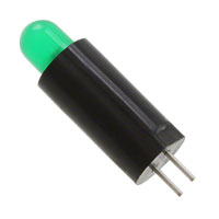 Dialight - 5612201080F - LED 5MM VERT HE DIFF GRN PC MNT