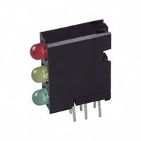 Dialight - 5640100132F - LED 3HI 3MM RED/YEL/GRN PC MNT