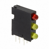 Dialight - 5640200133F - LED CBI 3MM 3X1 RED/YLW/YLW