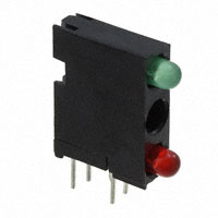 Dialight - 5640200201F - LED CBI 3MM 3X1 GREEN/X/RED