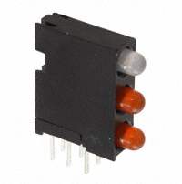 Dialight - 5640700821F - LED CBI 3MM 3X1 Y/G,ORN,ORN DIFF