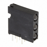 Dialight - 5640710555F - LED CBI 3MM 3X1 R/Y,R/Y,R/Y DIFF