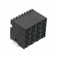 Dialight - 5680016824F - LED CBI 3MM 4X4 QUAD GREEN