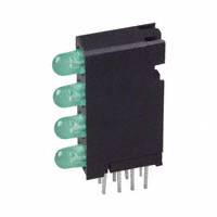 Dialight - 5680202222F - LED 4HI 3MM LOW CUR GREEN PC MNT