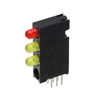 Dialight - 5680201330F - LED CBI 3MM 4X1 RED,YLW,YLW X