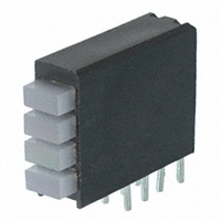 Dialight - 5680724444F - LED CBI 4X1 RECT Y/G,Y/G,Y/G,Y/G