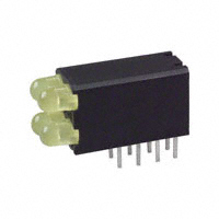 Dialight - 5690103333F - LED 2X2 3MM HI DENSITY YEL PCMNT