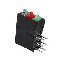 Dialight - 5700100912F - LED CBI 2MM 3X1 B/R/G