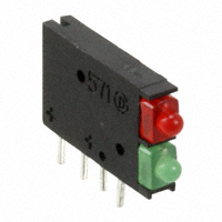 Dialight - 5710112100F - LED CBI IND 2MM BI-LEVEL RD/GRN