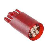 Dialight - 5862201204F - LED WEDGE BASED T3 1/4 RED