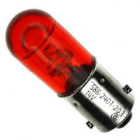 Dialight - 5862401203F - BASED LED T3 1/4 RED 14V NONPOL