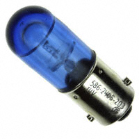 Dialight - 5862405203F - BASED LED T3 1/4 BLU 14V NONPOL