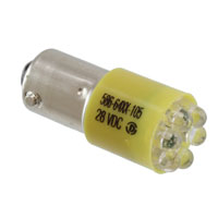 Dialight - 5866403105F - LED MINI BAY CLUSTER 28V YELLOW