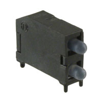 Dialight - 5922324313F - LED CBI PRISM BLVL GN/YW SIL