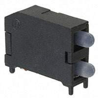 Dialight - 5922423313F - LED CBI PRISM BLVL YW/GRN SIL