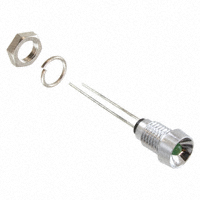 Dialight - 6762211110F - LED PANEL INDCATOR GREEN 3.3V